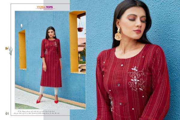 Tips & Tops Vastra 2 Designer Festive Wear Kurti 